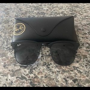 Ray-Ban all black club master sunglasses